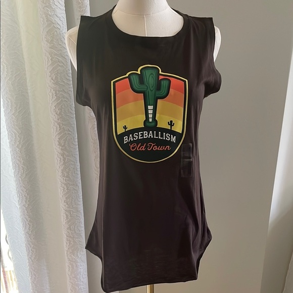 Baseballism Tops - Women's Baseballism Old Town Scottsdale Sleeveless Top NWT Small